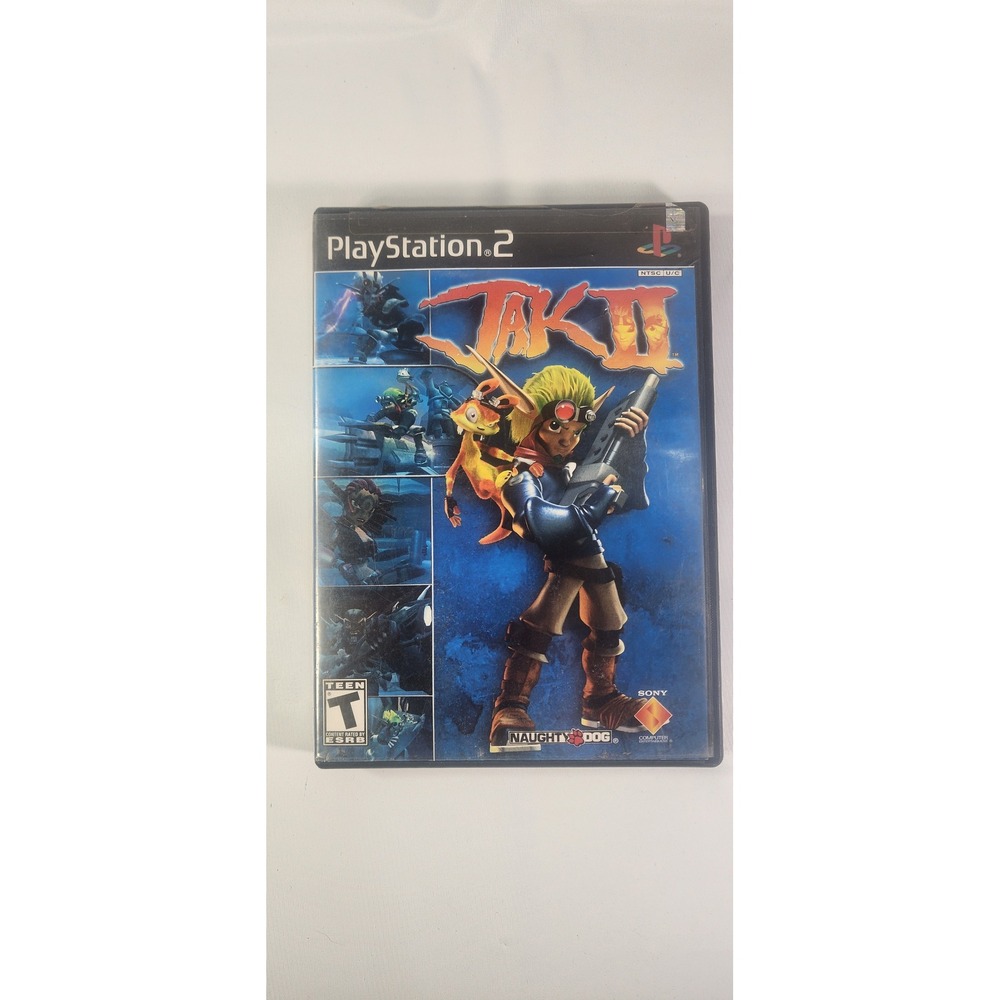 Jak II Sony PlayStation 2 PS2 Game Complete CIB Naughty Dog Action Adventure